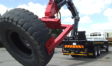 Crane Mounted Tyre Handler 3705